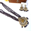 Victorian semi precious son haram with devi pendant J404