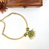 Kemp necklace green J241