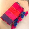 Rainbow Mulcotton sarees S063