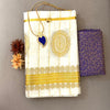 Kerala cotton setsaree with running blouse S028