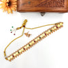 Multicolor coin designer choker J457