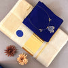Kerala tissue setsaree with running blouse S018
