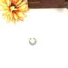 92.5 Silver Septum ring in gold finish J502