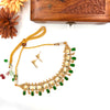 Beautiful kerala style green palaka choker J120