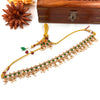 Beautiful gold style designer choker J110