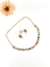 Navaratna AD stone necklace J160