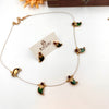 Invisible green mango palaka chain J266