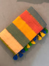 Rainbow Mulcotton sarees S059