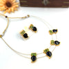 Invisible blue mango palaka chain J268