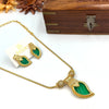 Kerala style gold tone palaka chain 194