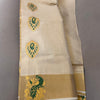 Kerala tissue setsaree with running blouse S027