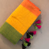 Rainbow Mulcotton sarees S058