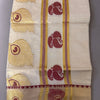 Kerala tissue setsaree with running blouse S036