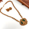 Traditional Nagas gold-toned Devi motif haram J039