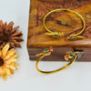 Gold tone jadue kundan designer bangle J369 (1 Bangles) 2.6