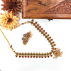 Kerala style palaka necklace red J359