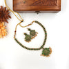 Kerala style Green Stone Necklace J089