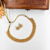Gold Tone Kerala Style Mullumuttu Mala Necklace J085