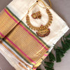 Onam mulcotton Saree  S108