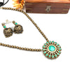 Teracotta palaka chain J419
