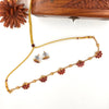 Beautiful floral designer choker J075