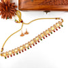 Beautiful gold style multicolour designer choker J112