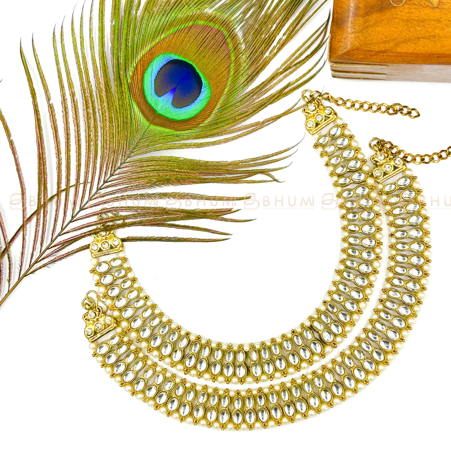 Accessories #BHGA13 Beautiful Premium Quality Gold Plated Anklet